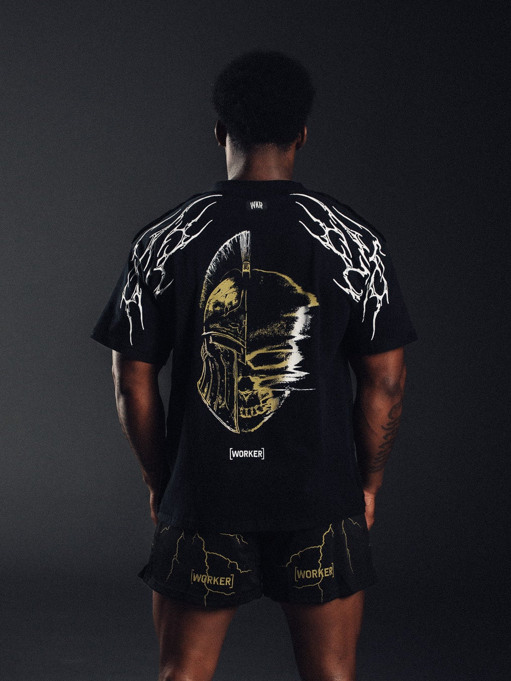 Earned Spartan Skull Tee