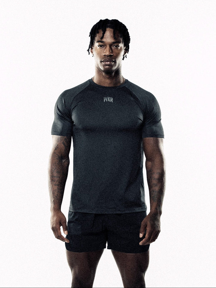 Black ESSNTLS Tee