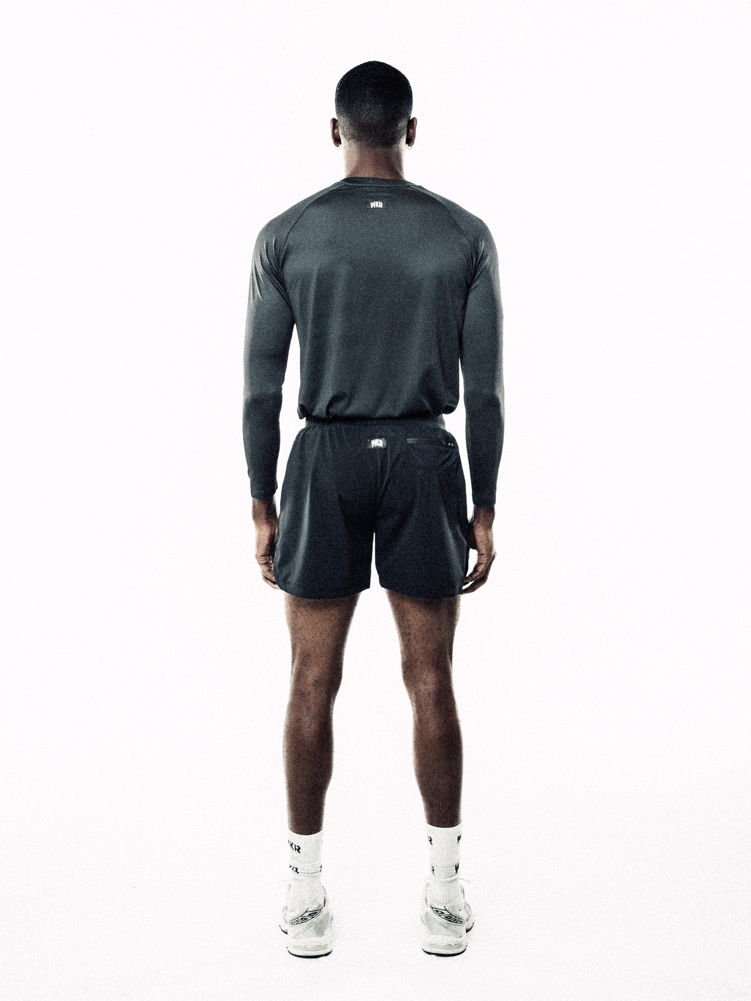Black ESSNTLS Longsleeve Tee