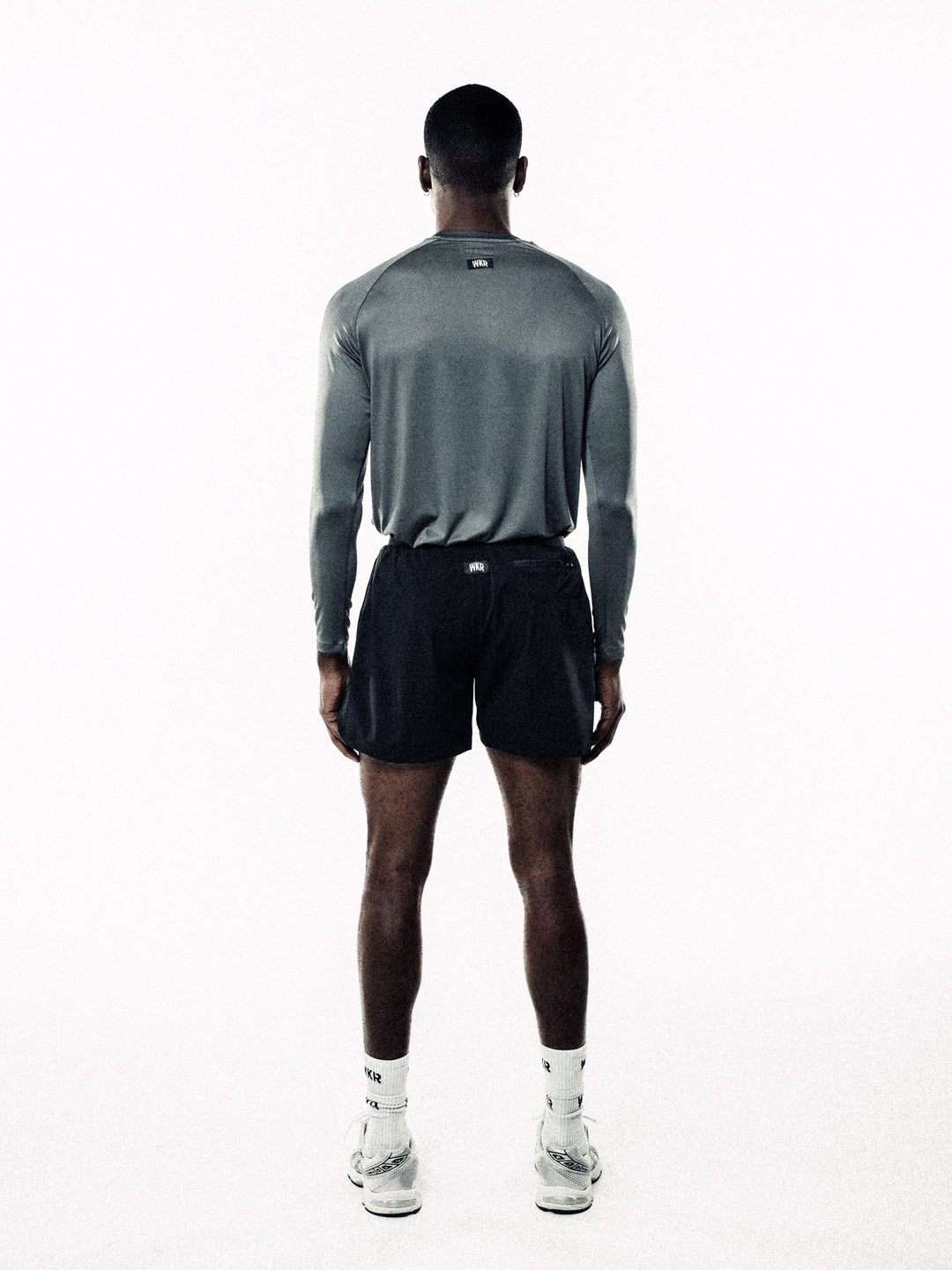 Gray ESSNTLS Longsleeve Tee