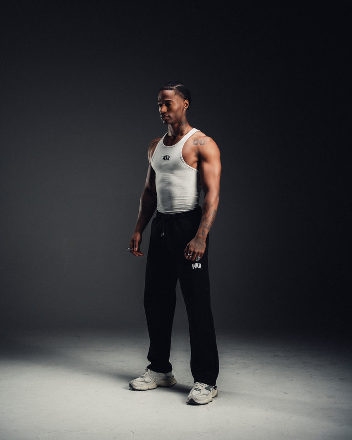 WKR Heather Gray Armored Tank 3-Pack (Size Up)