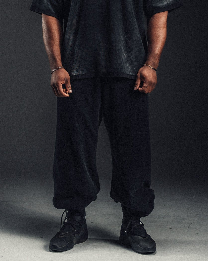 PRE-ORDER: Vintage Black WKR Waffle Knit Pant