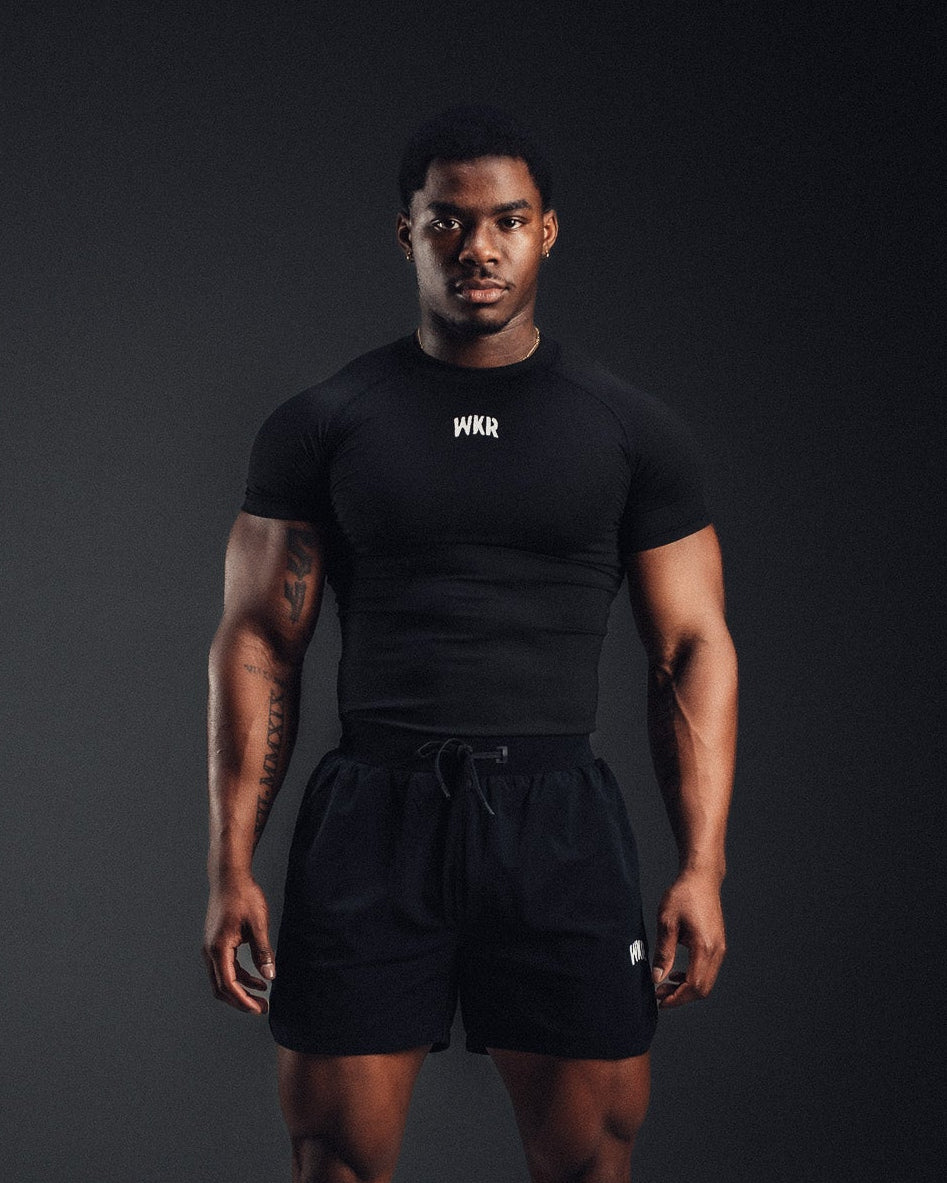 Black WKRCore Compression Tee