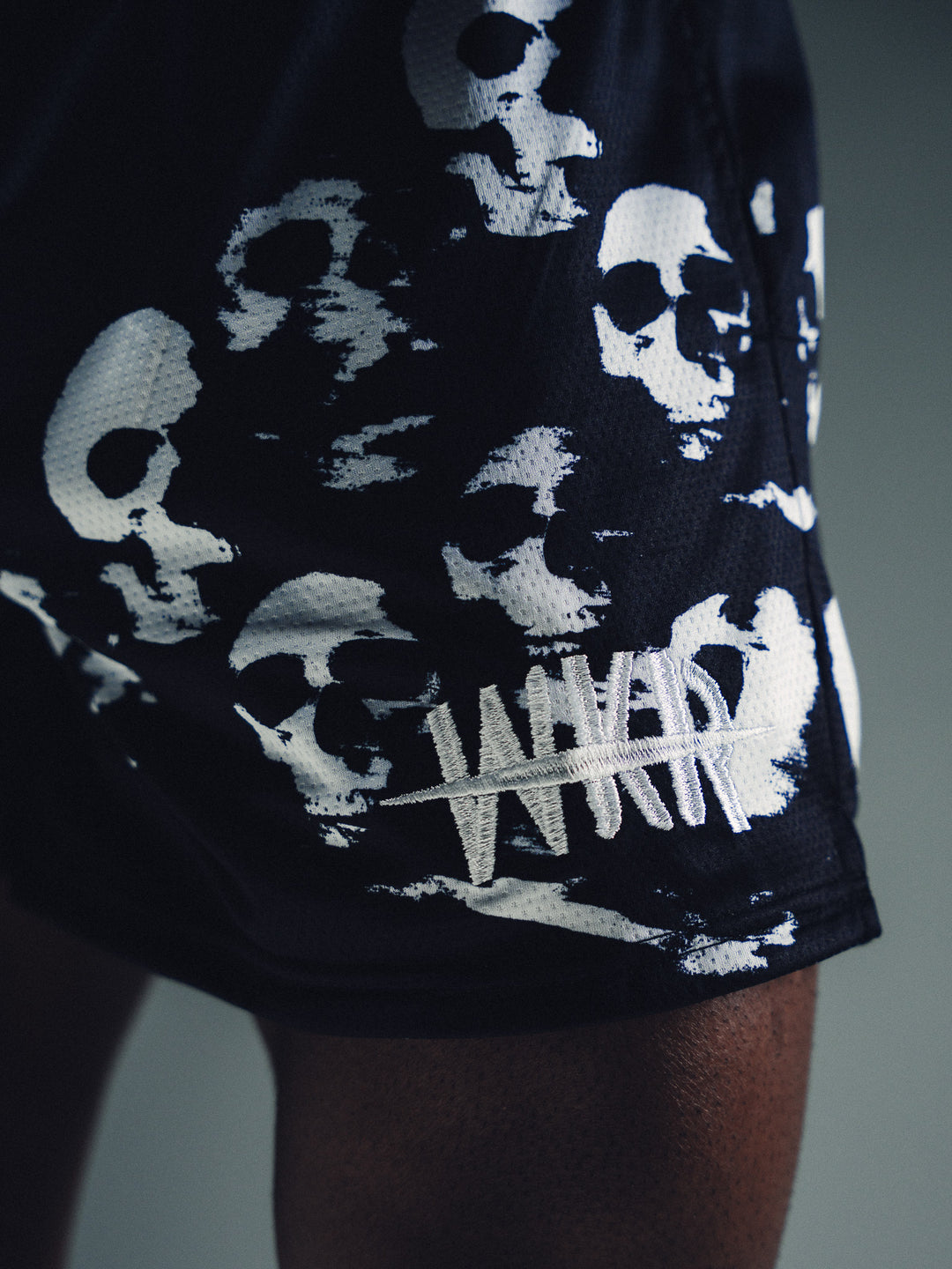 Black Kill Fear Skull Premium Performance Short