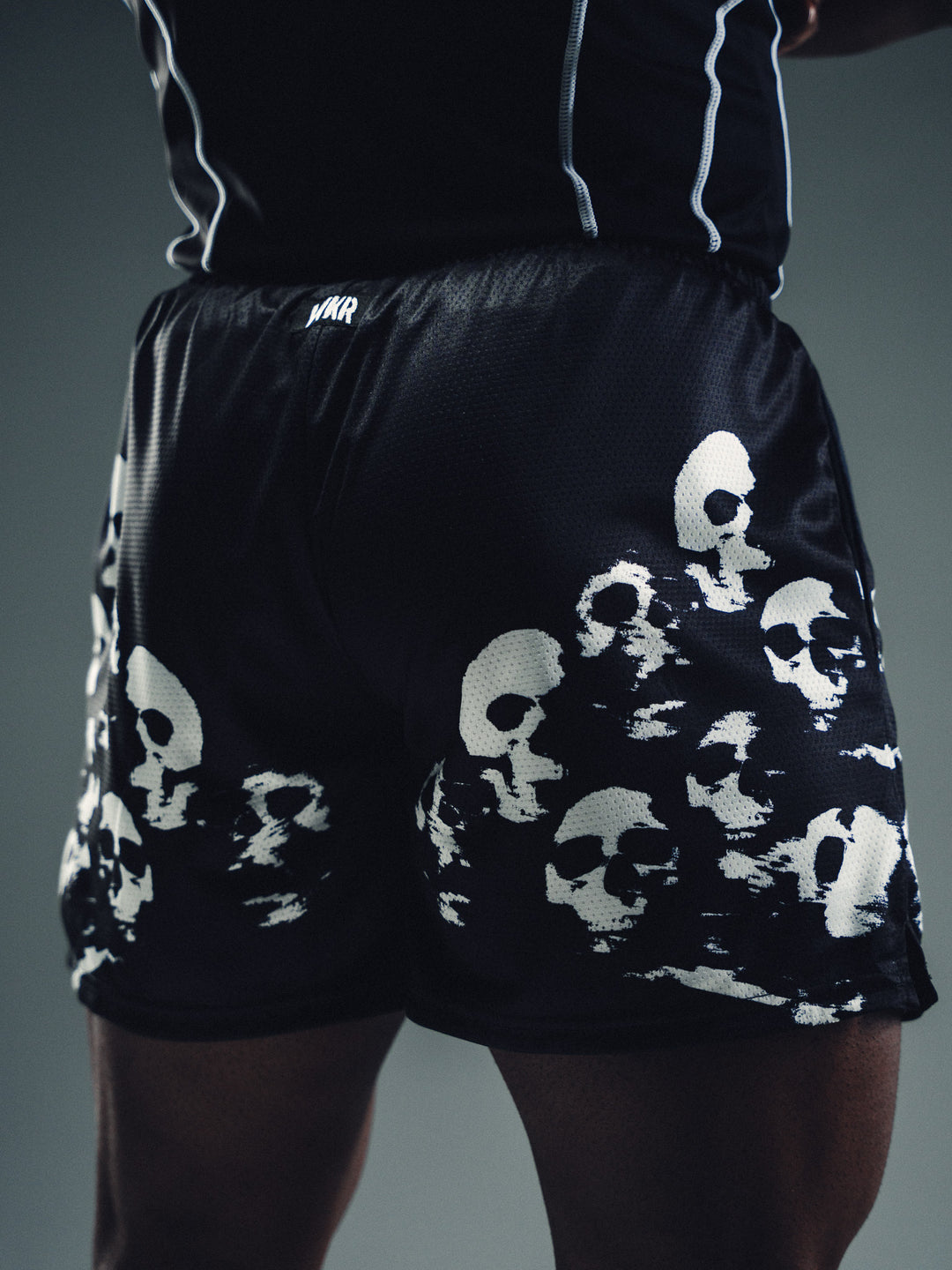 Black Kill Fear Skull Premium Performance Short
