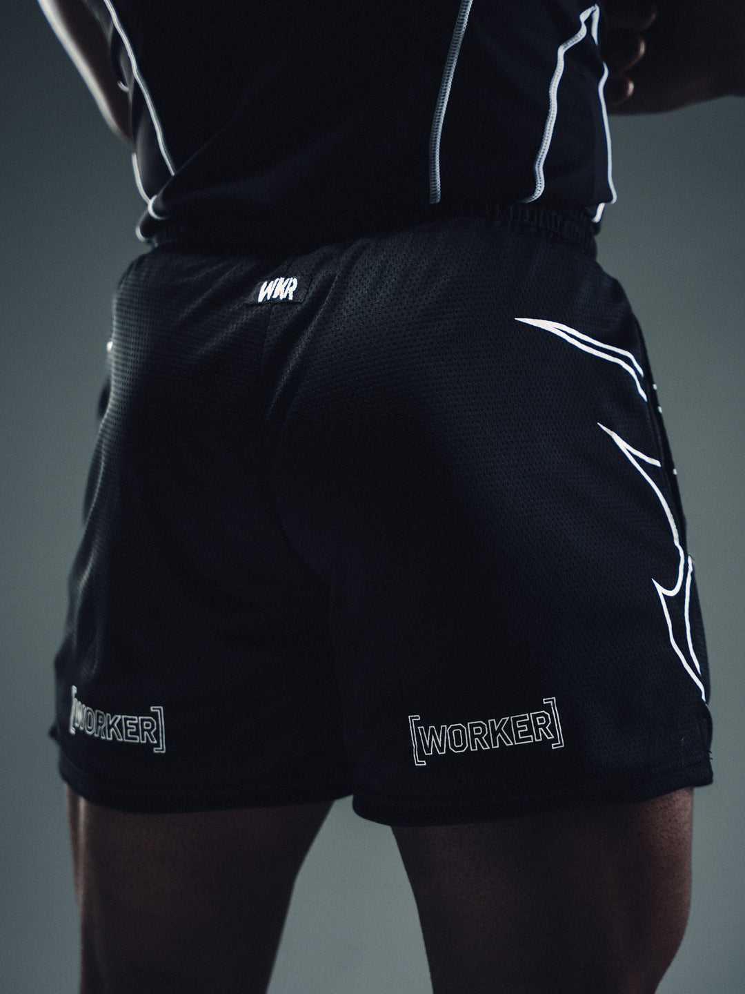 Black Tribal Blade Premium Performance Short