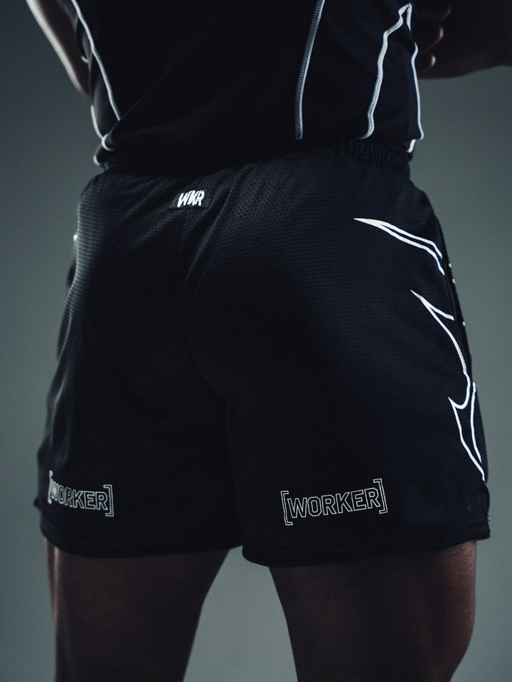 Black Tribal Blade Premium Performance Short