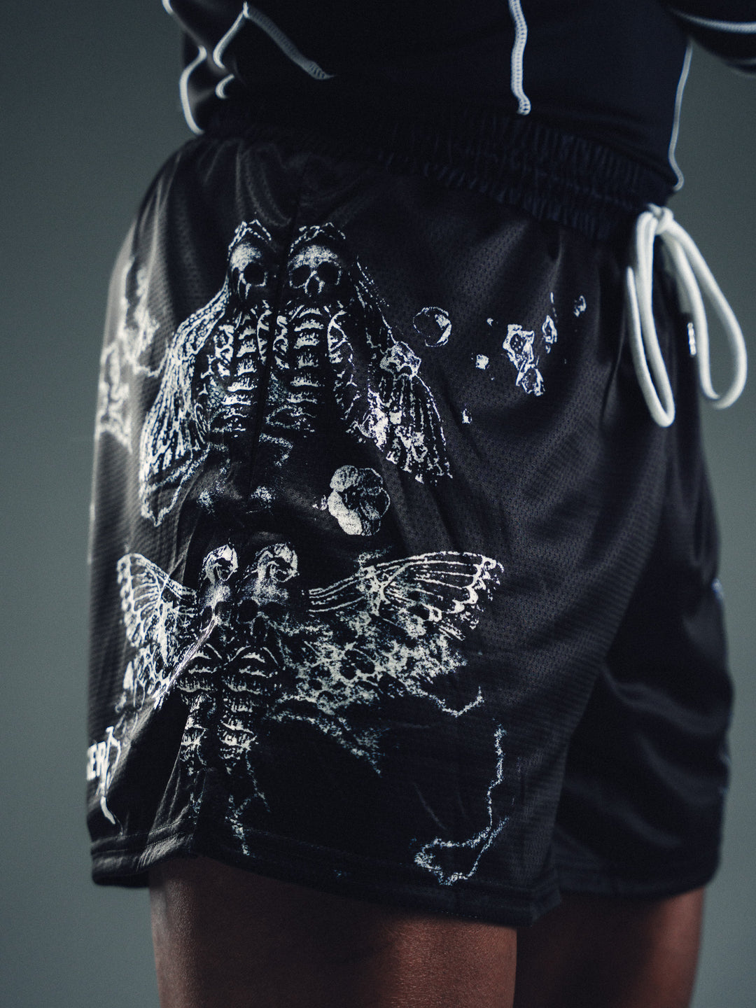Black Butterfly Graphic Premium Performance Short