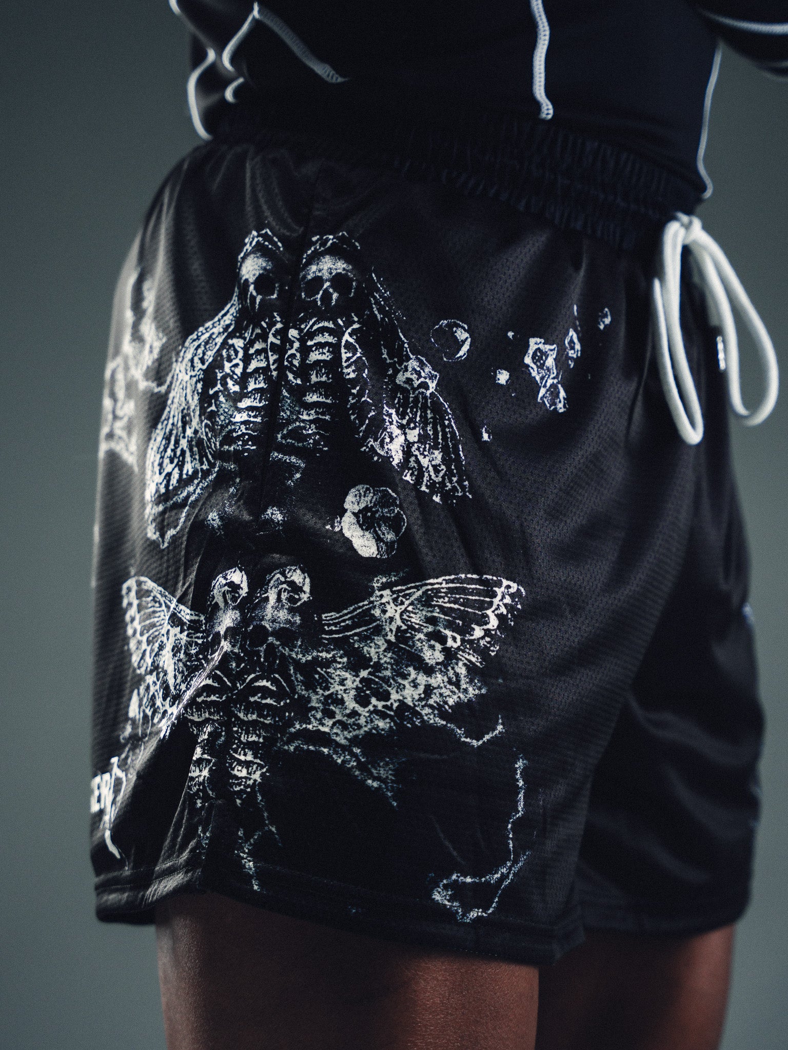 Black Butterfly Graphic Premium Performance Short