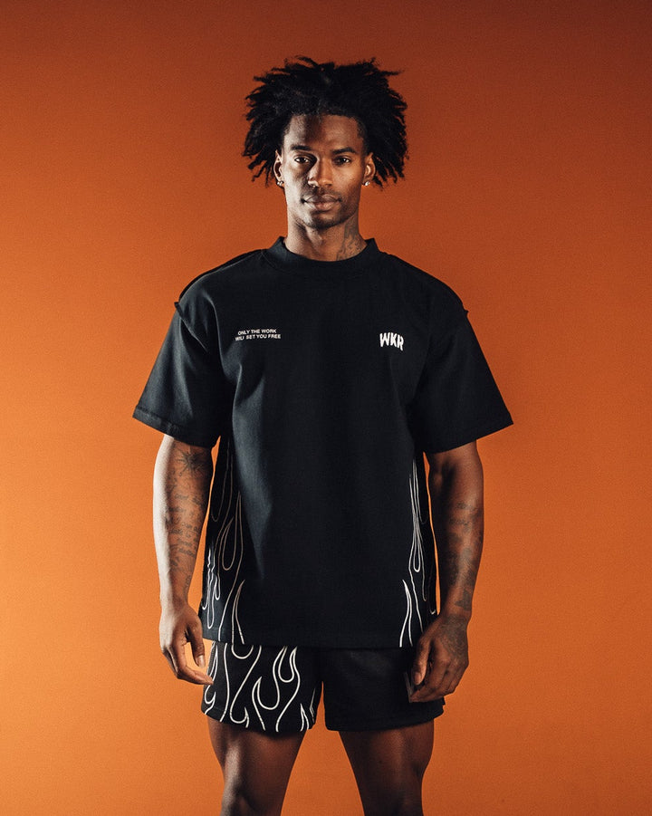 Black Flame Tee