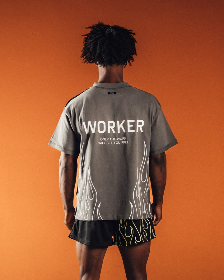 Gray Flame Tee