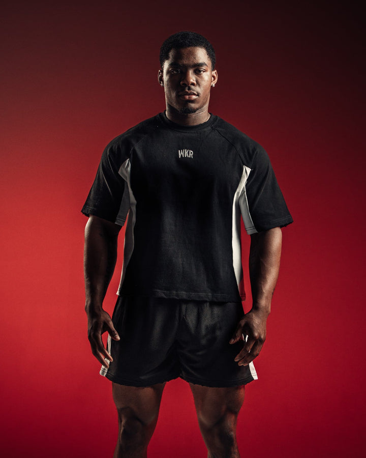 Black WKR Dual Tone Tee - NQ