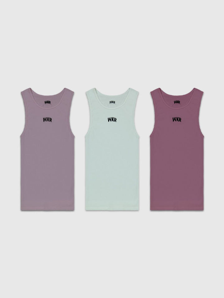 WKR Coral Armored Tank 3-Pack (Size Up)