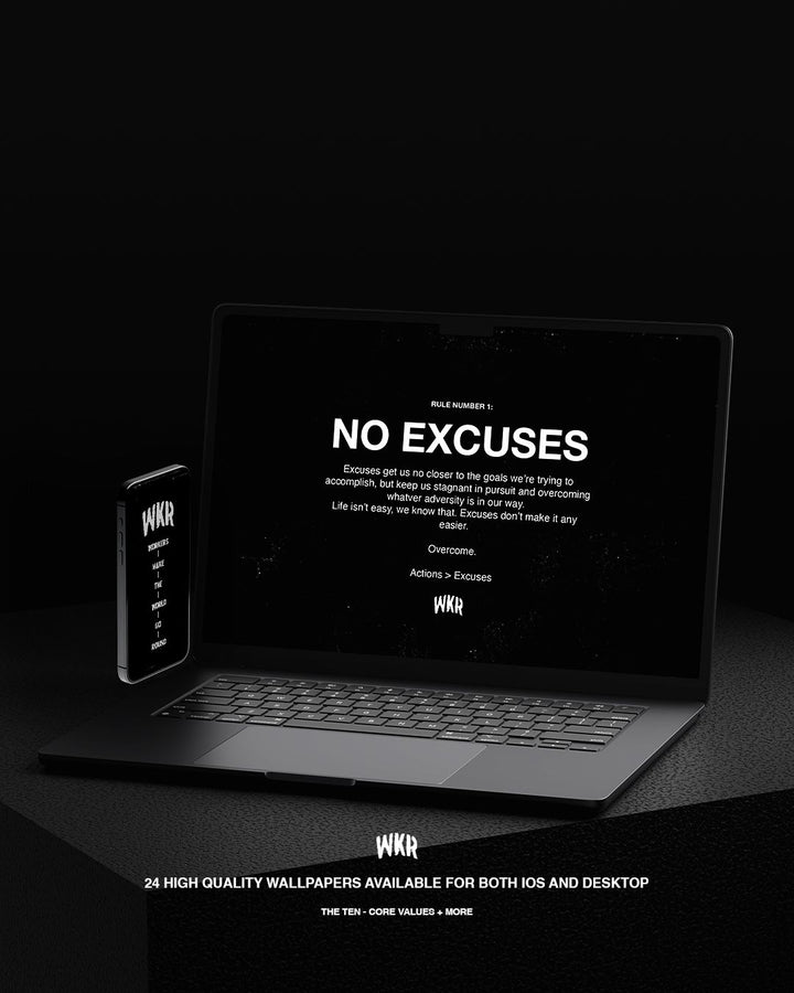 THE TEN WKR COMMANDMENTS + MORE WALLPAPERS (iPHONE + DESKTOP)