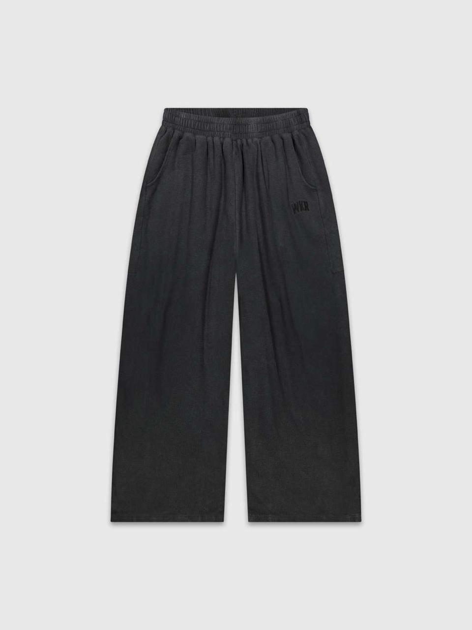 PRE-ORDER: Vintage Black WKR Waffle Knit Pant