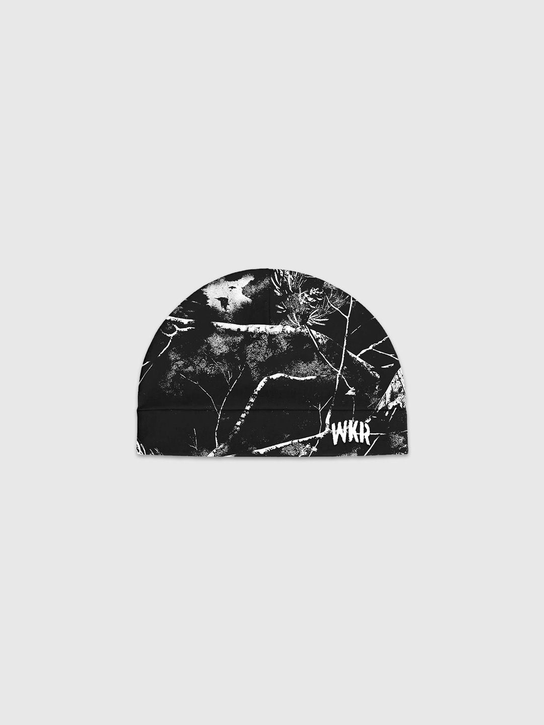 Black Camo WKR Skull Cap