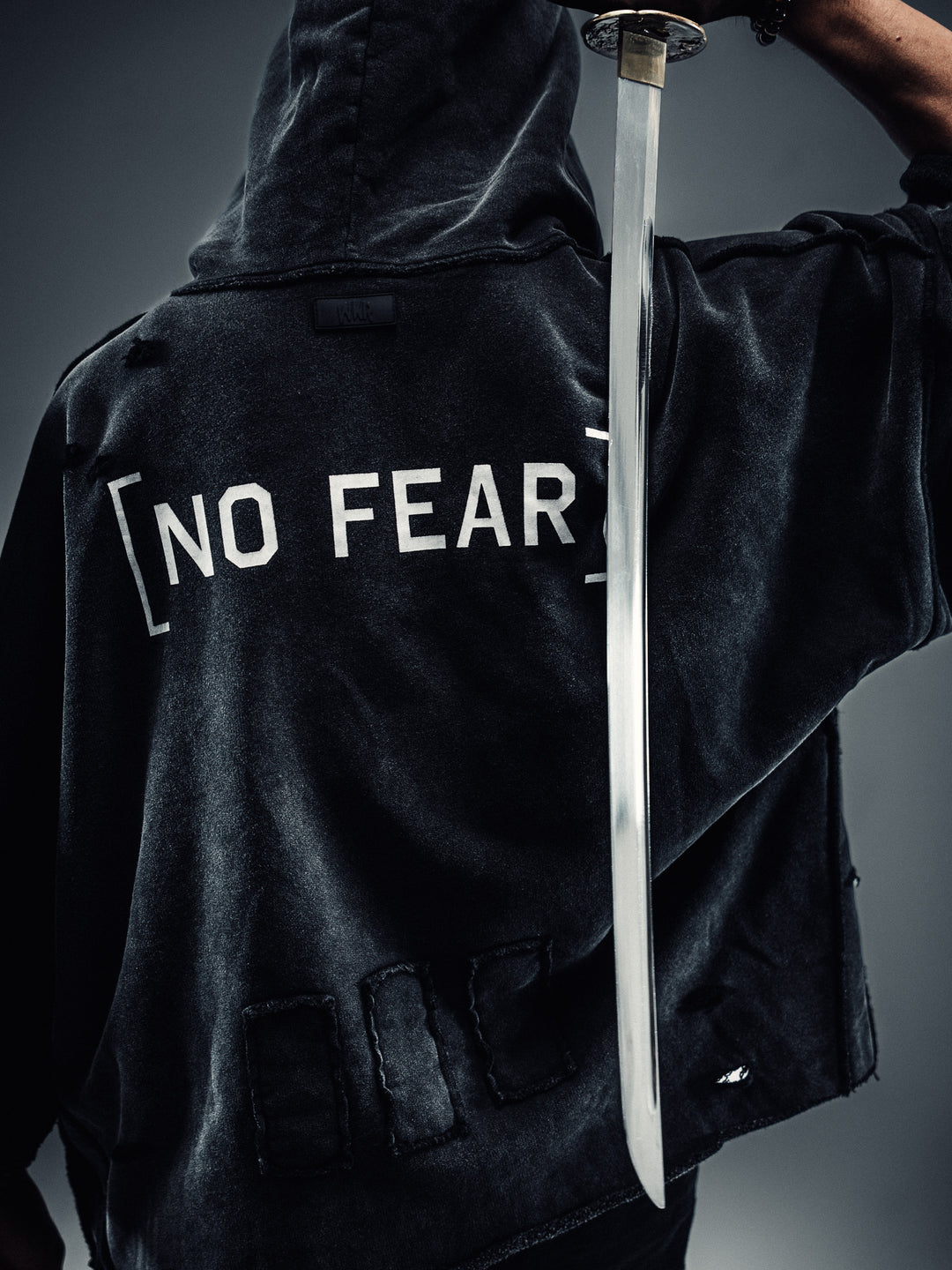 Hooded Aura Pullover back print