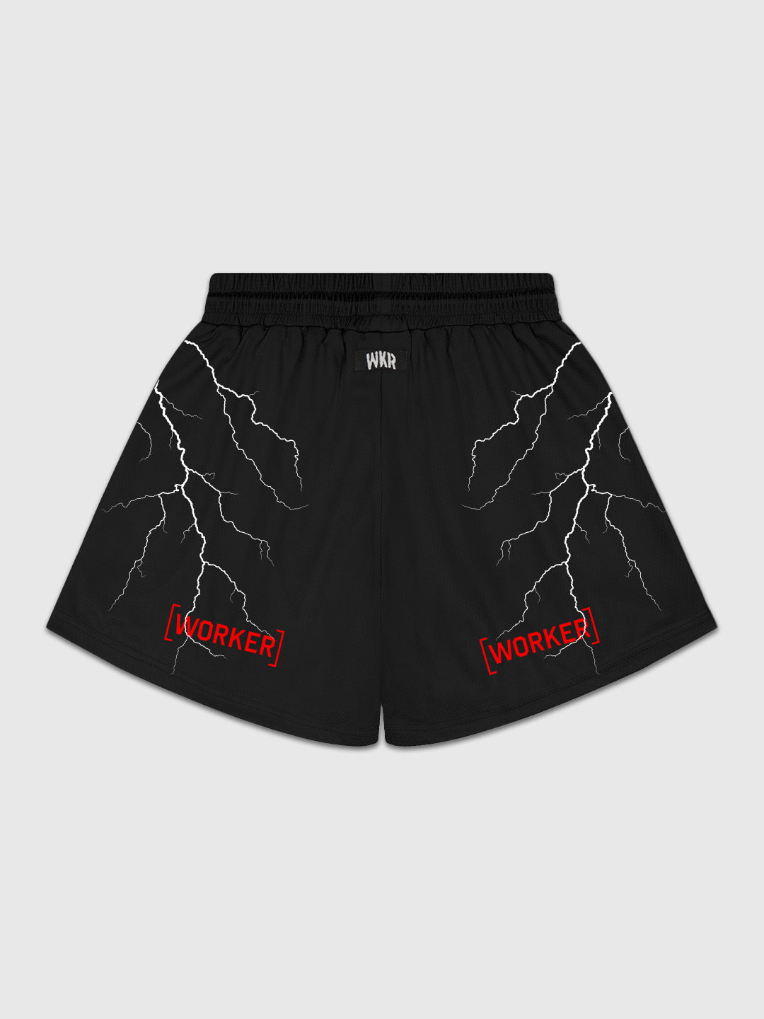 Black Lightning Short flatlay back