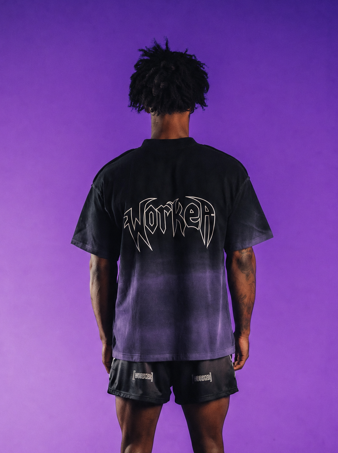 Void Tie-Dye Arc Logo Tee
