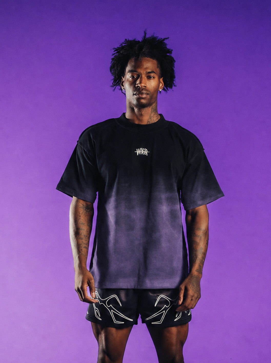 Void Tie-Dye Arc Logo Tee