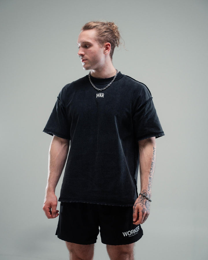 Faded Black Good People WKR Tee - Pursuit